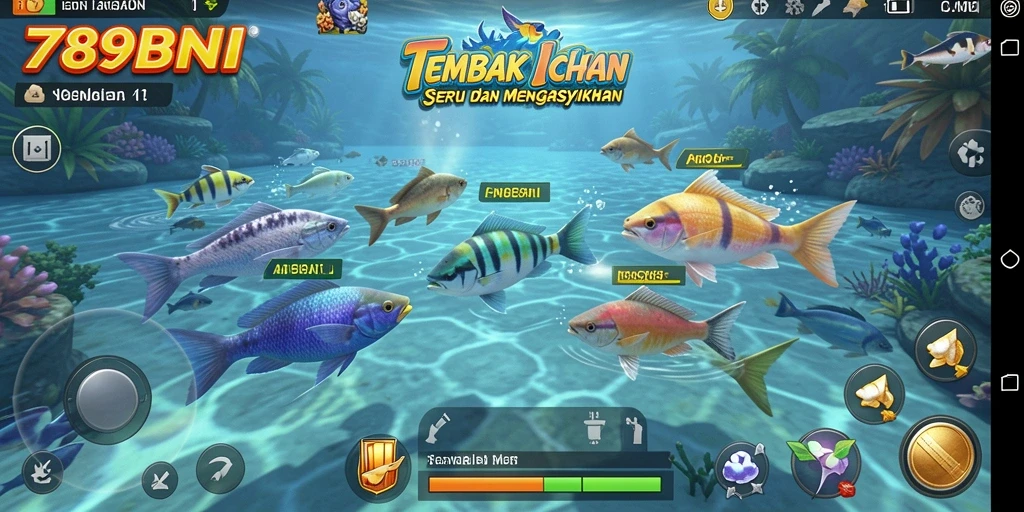 Tampilan terbaik dari gameplay Tembak Ikan di 789BNI.
