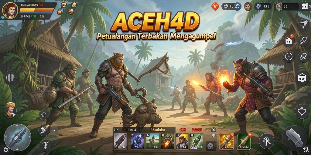 Gameplay ACEH4D yang menampilkan kebebasan menjelajahi dunia terbuka.