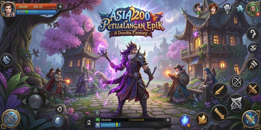 Tampilan menarik dari gameplay ASIA200 yang menampilkan petualangan epik.