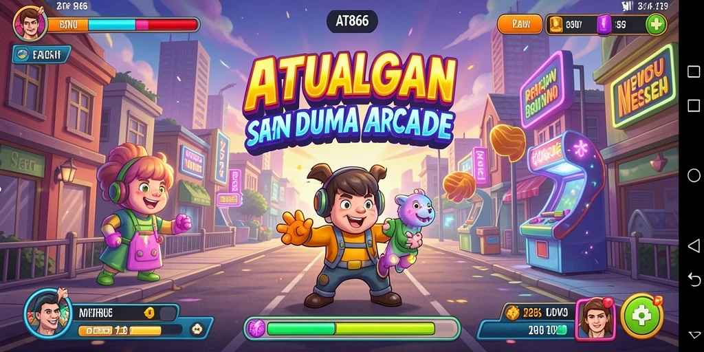 Tampilan menarik dari gameplay AT866 yang menantang dan seru.