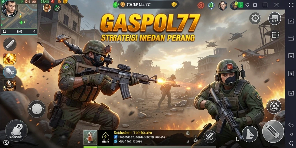 Tampilan gameplay GASPOL77 yang mendebarkan dan strategis.