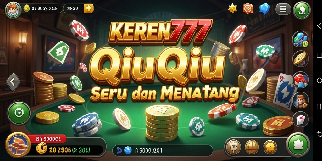 Screenshot gameplay QiuQiu yang seru dan menantang.