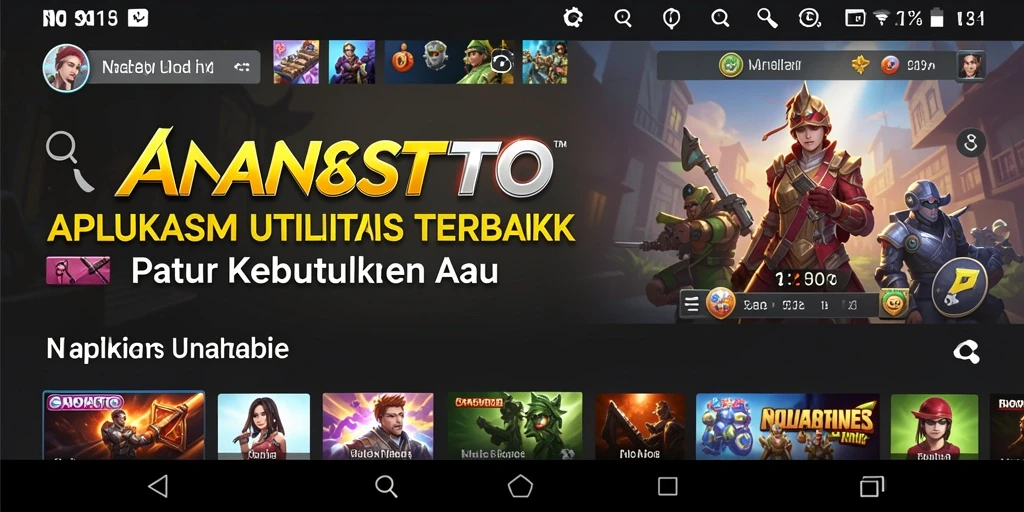 Tangkapan layar NANASTOTO yang menampilkan antarmuka aplikasi yang intuitif.