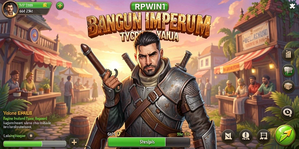 Tampilan gameplay Tycoon yang menarik dan interaktif.