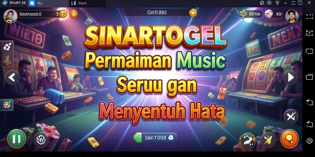 Tampilan gameplay SINARTOGEL yang menarik dengan berbagai pilihan lagu.