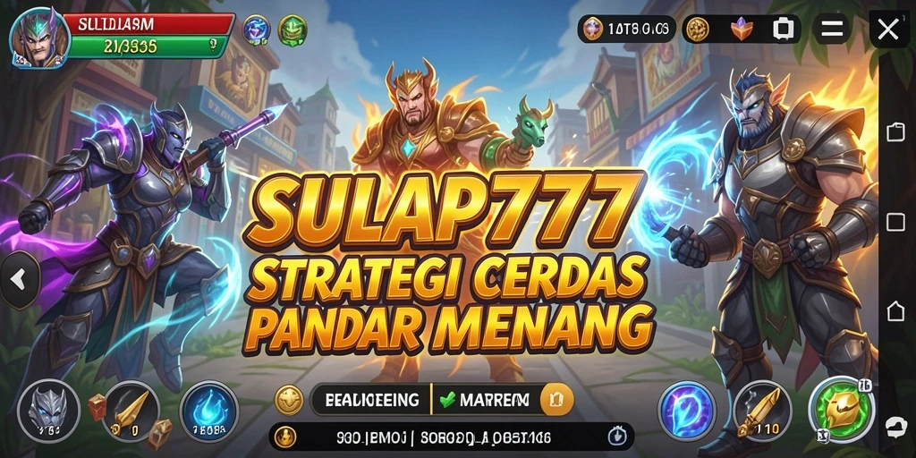 Tampilan menarik gameplay SULAP777 yang menantang.