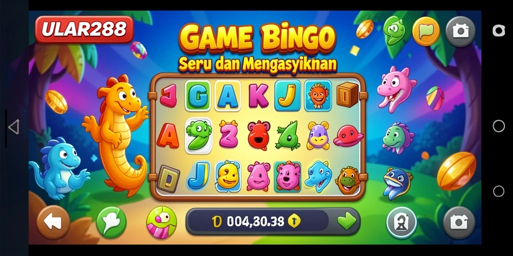 Gambaran gameplay ULAR288 yang seru dan penuh aksi Bingo.