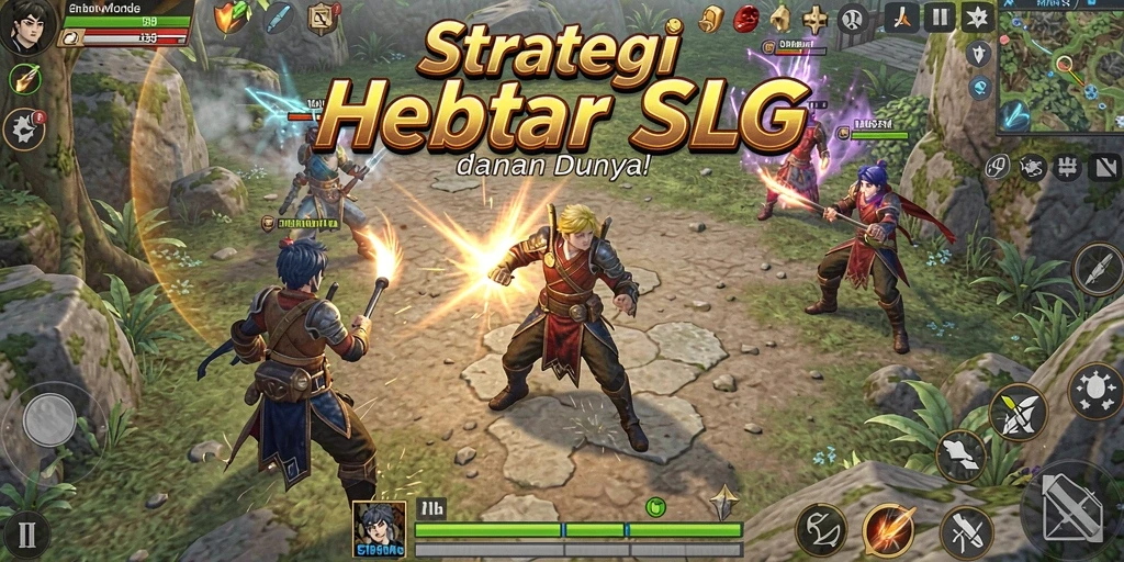 Tampilan gameplay V21 yang penuh aksi dan strategi.